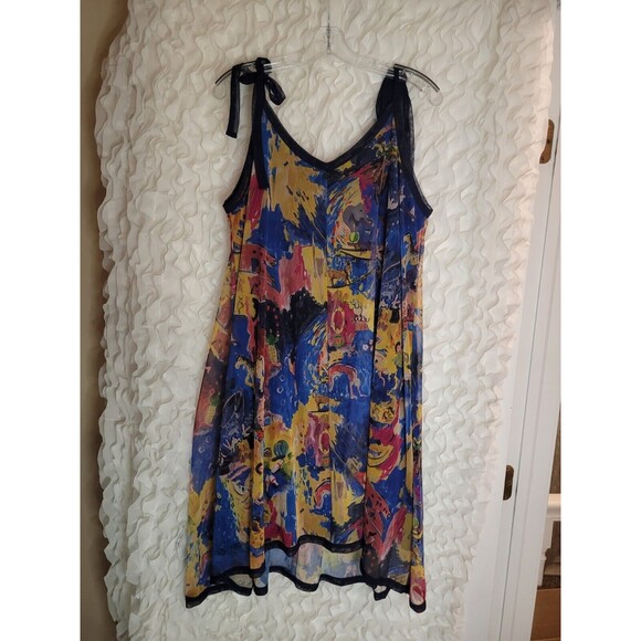 MALOKA Celina Sleeveless Dress - Multicoloured, Size 5 Circus Rare Style - Picture 5 of 6